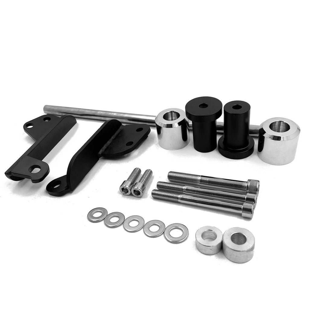 Chrome Billet Aluminum Frame Slider Crash Protector for Honda CBR600RR (2003–2006)