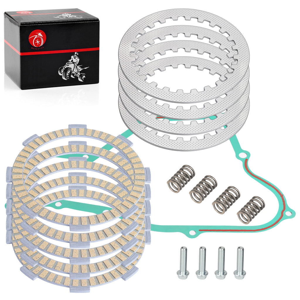 Clutch Friction Steel Plates Kit w/ Gasket for Honda CR80 CR85 (1980–1985)