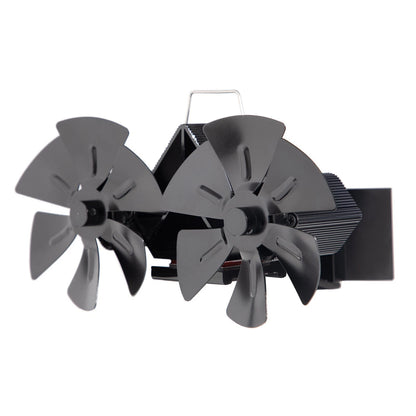 12 Blade Fireplace Fan for Wall Mount