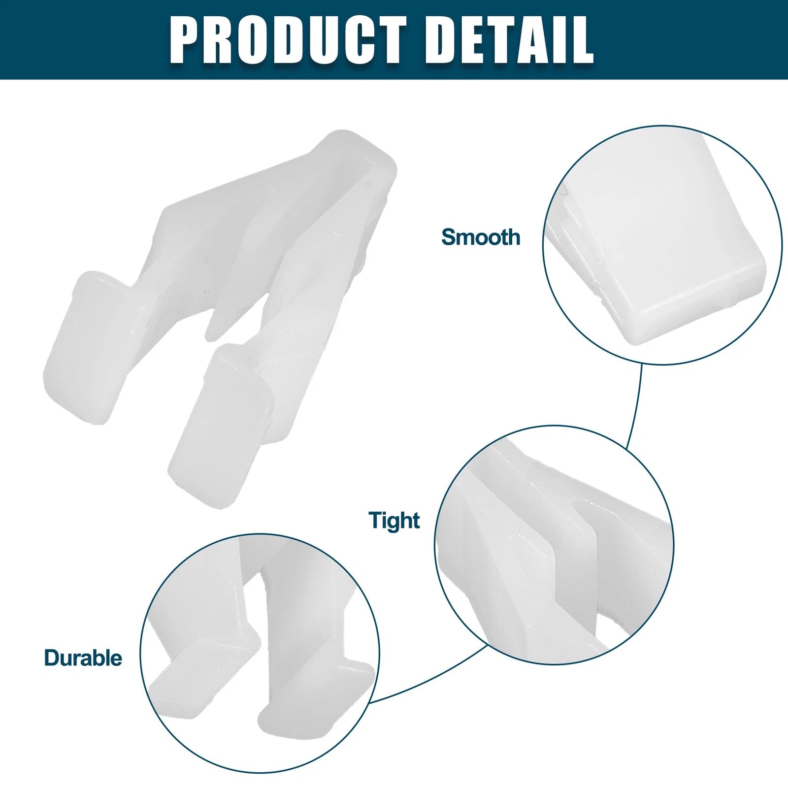 Interior Trim Retainer Clip Fastener for Honda 90666SDAA01 (30 Pack)