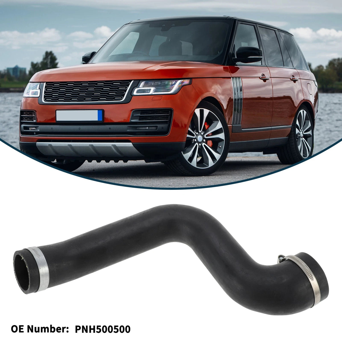 Radiator Hose PNH500500 for Land Rover Range Rover 3.6 (2007–2012)