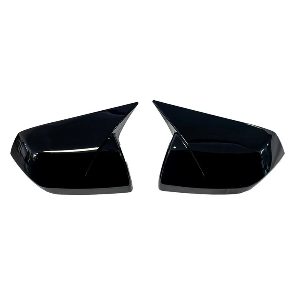 Set of 2 Black Mirror Cap Covers for Chevy Cadillac Escalade Suburban GMC Yukon (2021–2025)