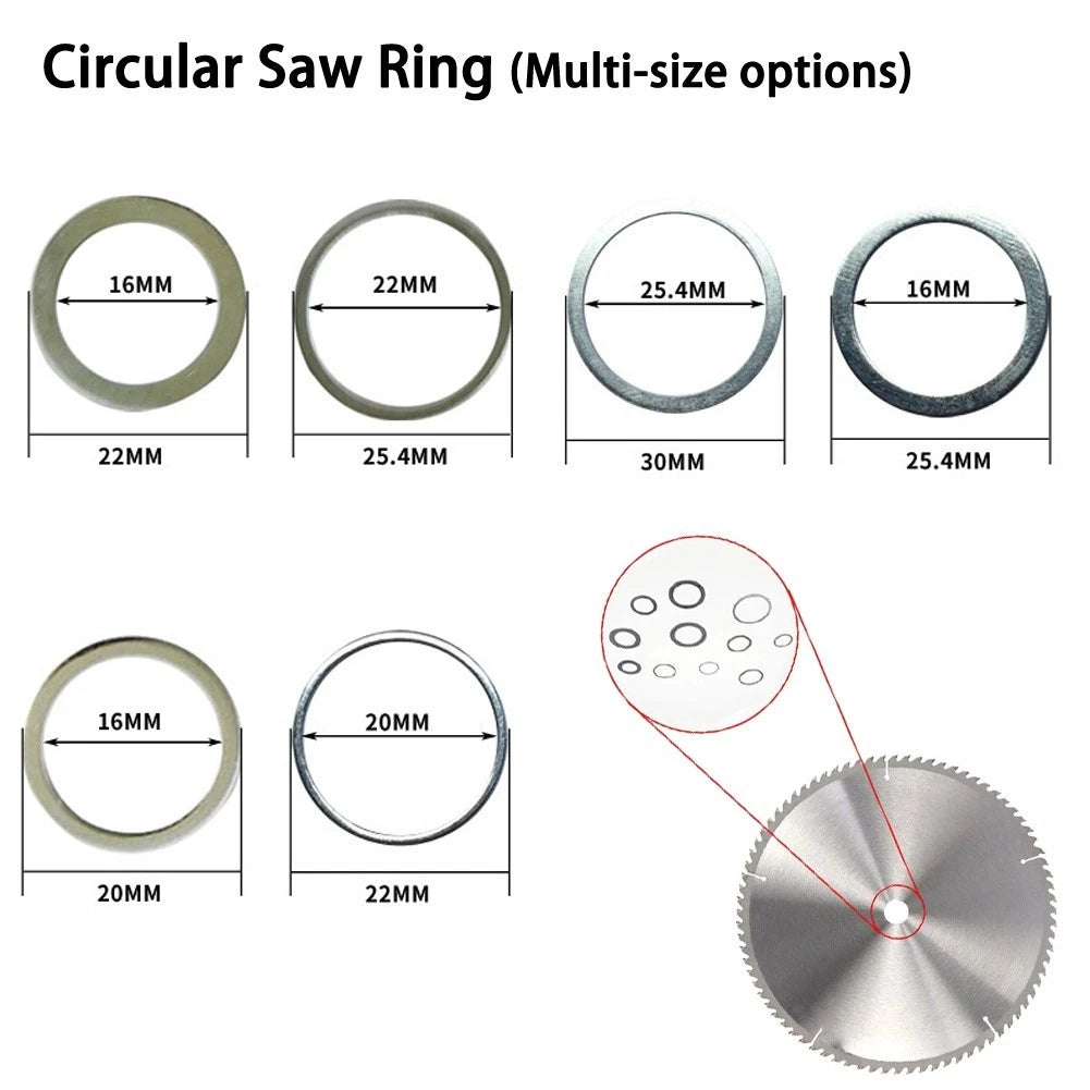Circular Saw Ring for Angle Grinder Conversion