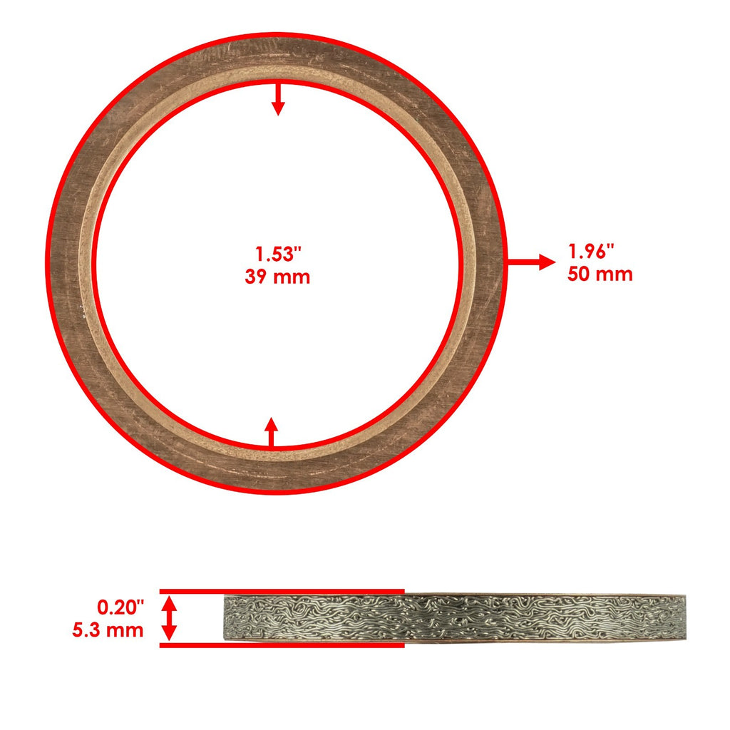 Exhaust Muffler Pipe Gasket Replacement for Yamaha VMX1200 V-Max (1985–1992)