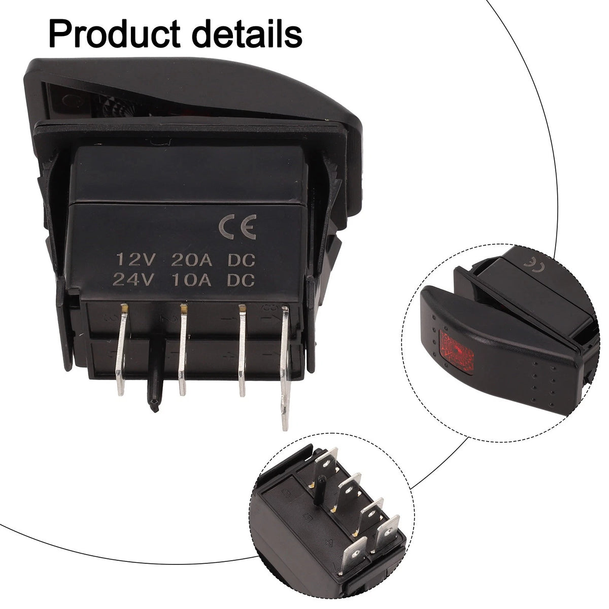 Performance Rocker Switch for Cummins Onan Generator (2000–2023)