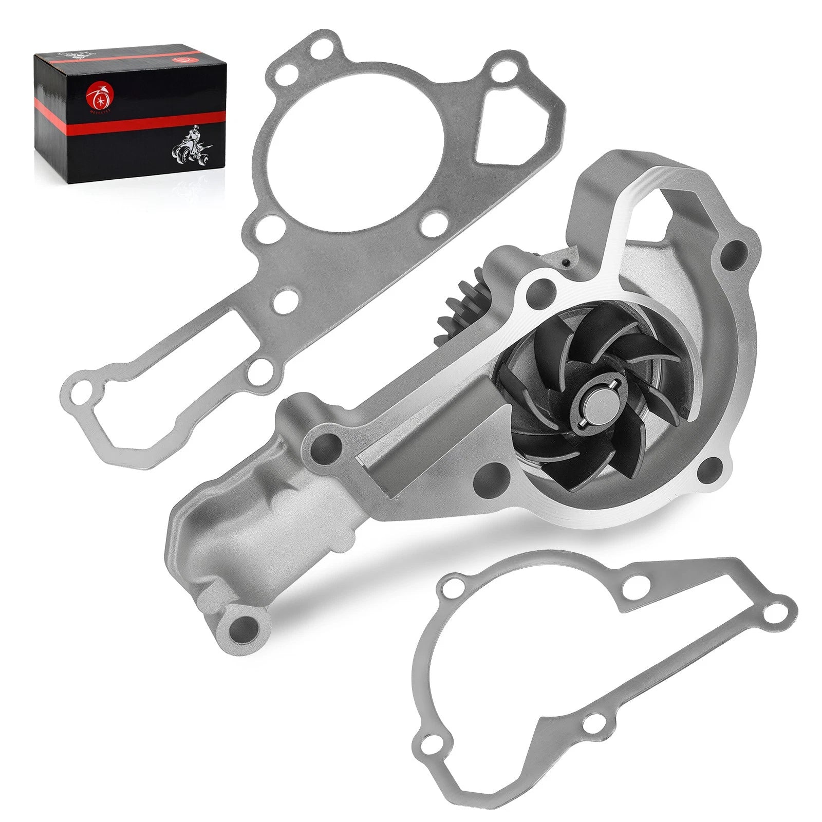 Water Pump & Gaskets for Kawasaki KAF620 Mule 4000 2009–2023, Mule 3020 2001–2003