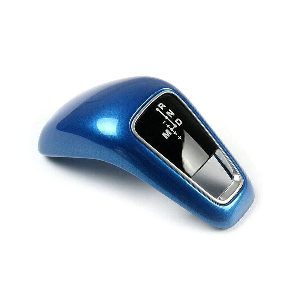 Gear Knob Decor Cover Trim for Porsche Cayenne (2018–2021) Blue