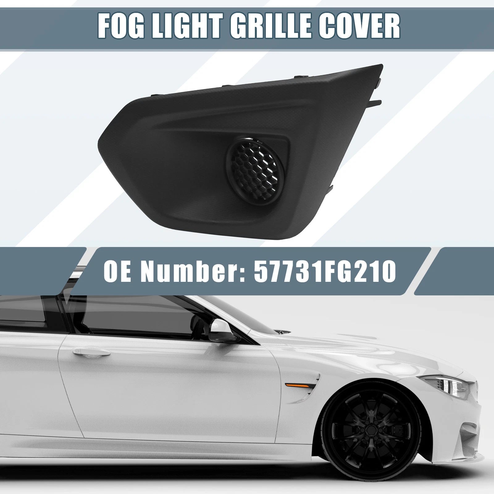 Fog Light Grille Cover Trim Front Left for Subaru Impreza (2012–2014)