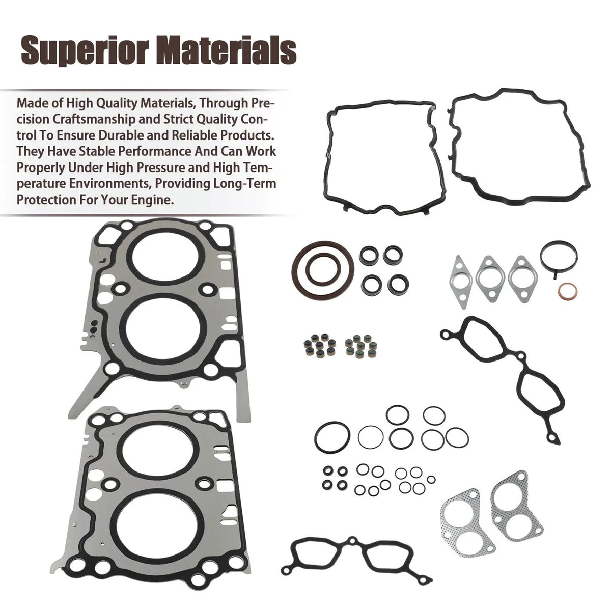 Engine Head Gasket Set for Subaru XV Crosstrek 2.0L DOHC FB20 (2012–2017) HS55074