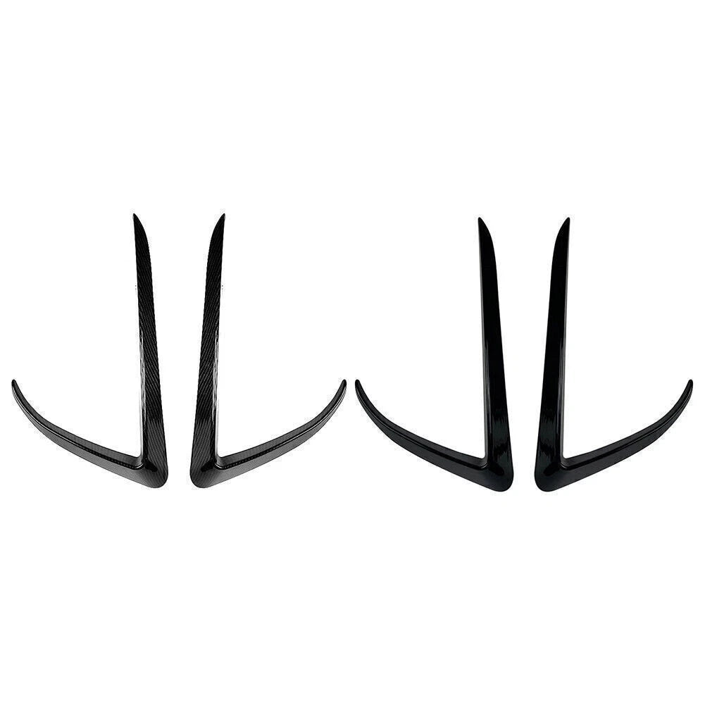 Front Fog Light Eyebrow Cover Trim for Tesla Model X (2015–2020)