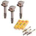 3 Pack Ignition Coil & NGK Plug Kit for SeaDoo GTI GTS 900 ACE (2014–2023)