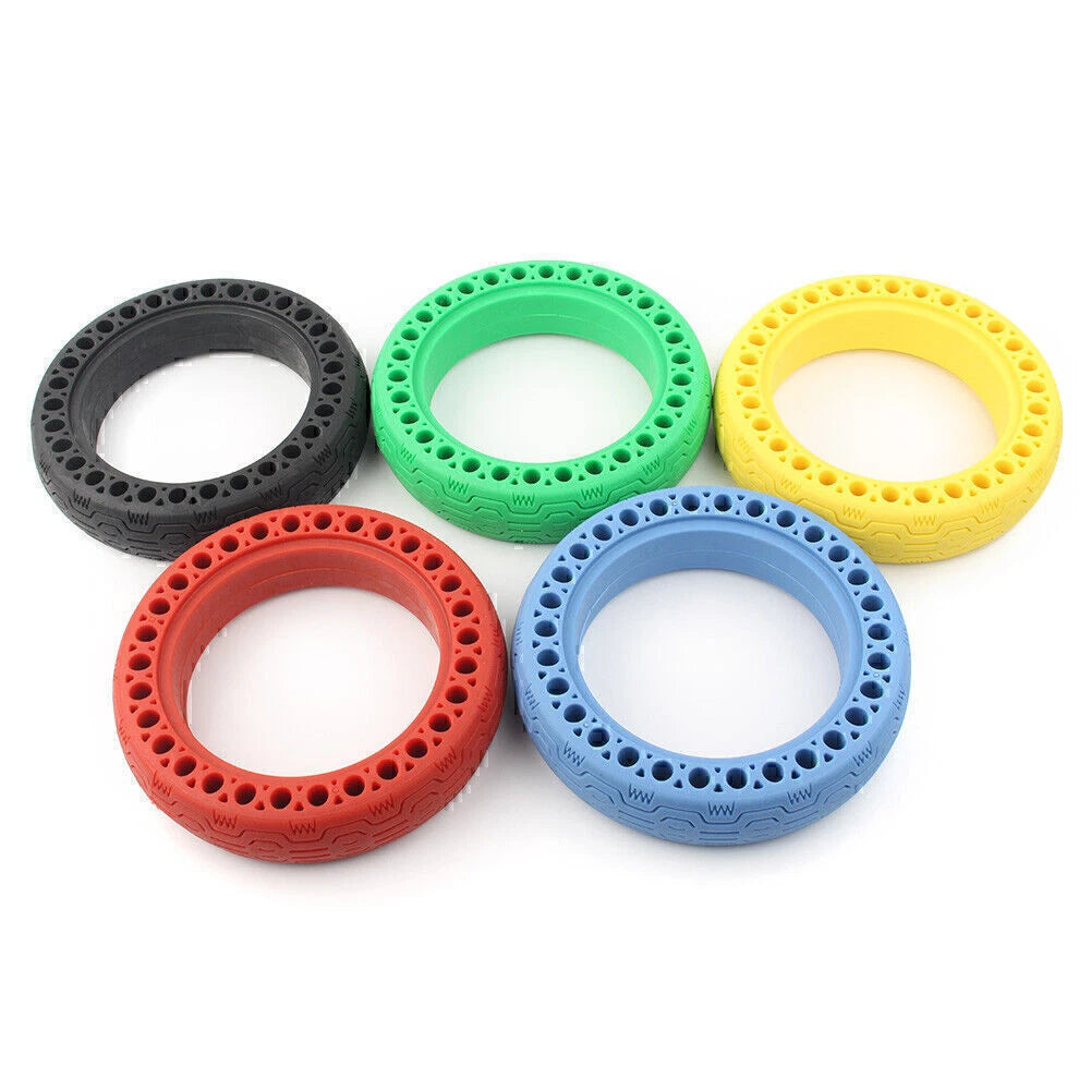 8.5" Solid Rubber Tire for XIAOMI M365 (2017–2023) - Explosion-proof Honeycomb
