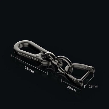 Plated Buckle Key Holder for Car Keyring (AU)