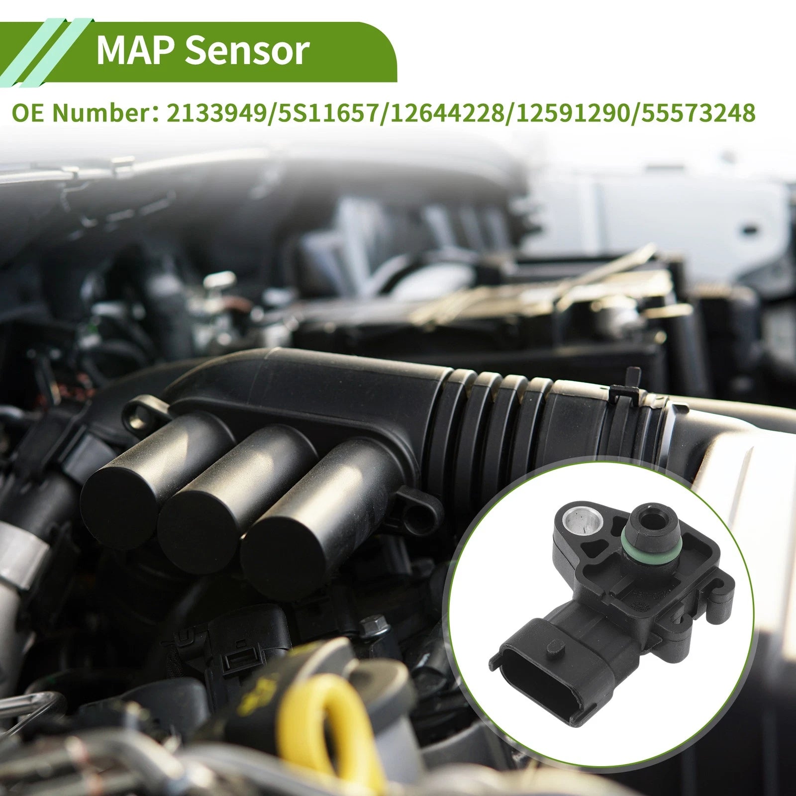 MAP Sensor No.2133949/5S1 for Cadillac XTS (2014–2017)