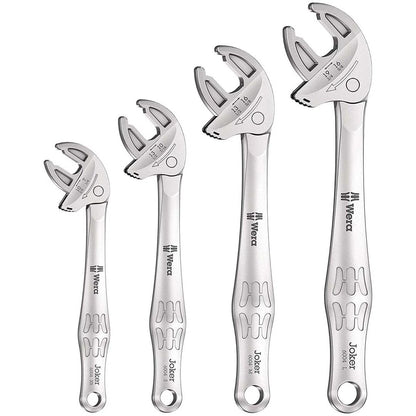 Set of 4 Wera Joker Self Setting Wrenches for