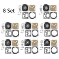 Set of 8 Carburetor Gasket Kit for Husqvarna H355 (55CC) Zama RB-95