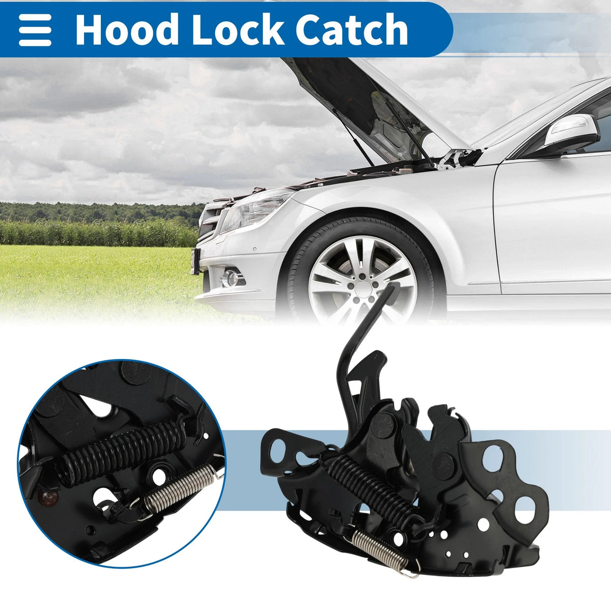 Hood Latch Assembly for Nissan Altima (2007–2013) No. 65601JA000