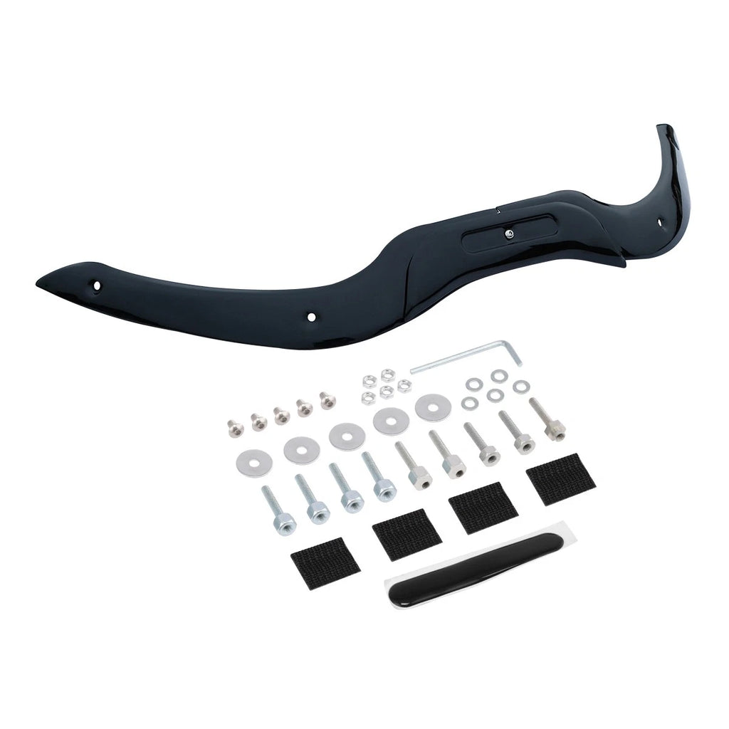 Windshield Trim for Harley Road Glide FLTR (2004–2013) - Black 9.5"