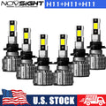 6X H11 LED Headlight Bulbs for Chevrolet Impala Limited (2014–2016)