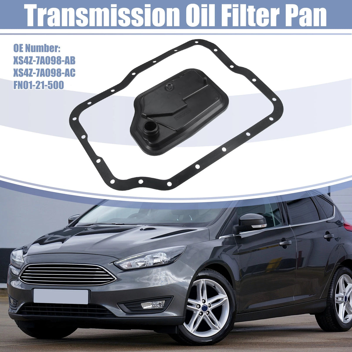 Transmission Filter Oil Pan Gasket Kit for Ford Focus (2000–2011) 25420-PAX-003