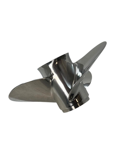3X 13 3/4 x 13 RH SS Propeller for Evinrude Johnson (OEM 763957)