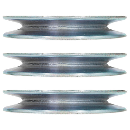 Deck Spindle Pulleys 60 Inch Replacement for Hustler Fastrak FR730 FT730 (2017–2021)