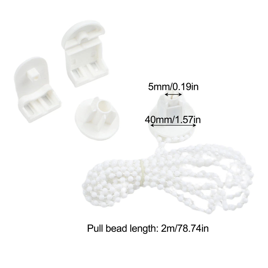 25MM Roller Blind Kit for - Bracket, Chain Hoist, 300CM Chain