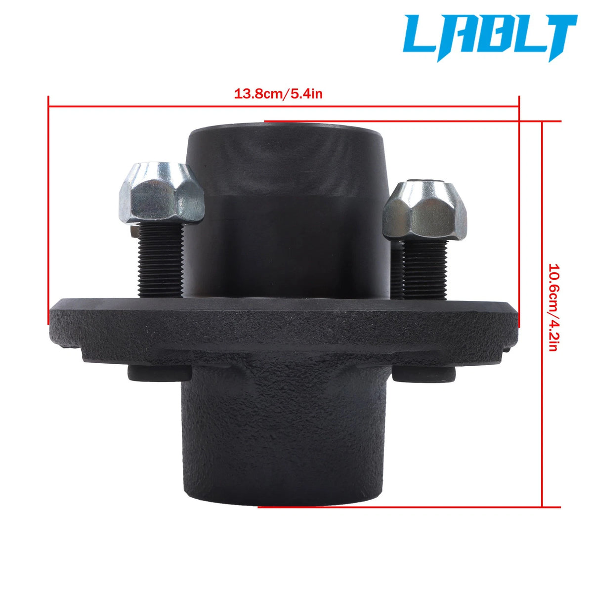 Set of 4 Trailer Hub Bearings Kits for 2000 lbs 1" Spindle Axles (4 on 4")
