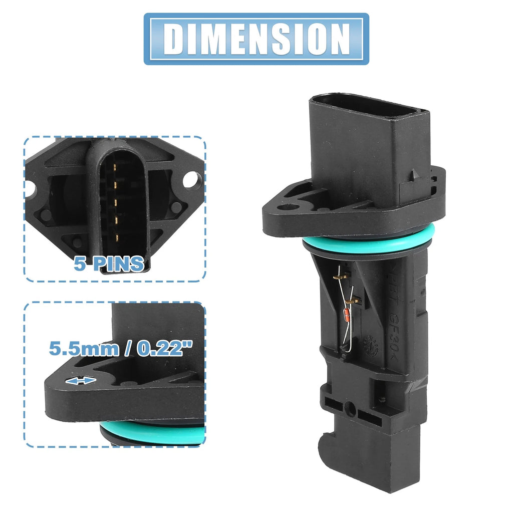 Mass Air Flow Sensor Meter Replacement for Mercedes-Benz E500 (2003–2009)