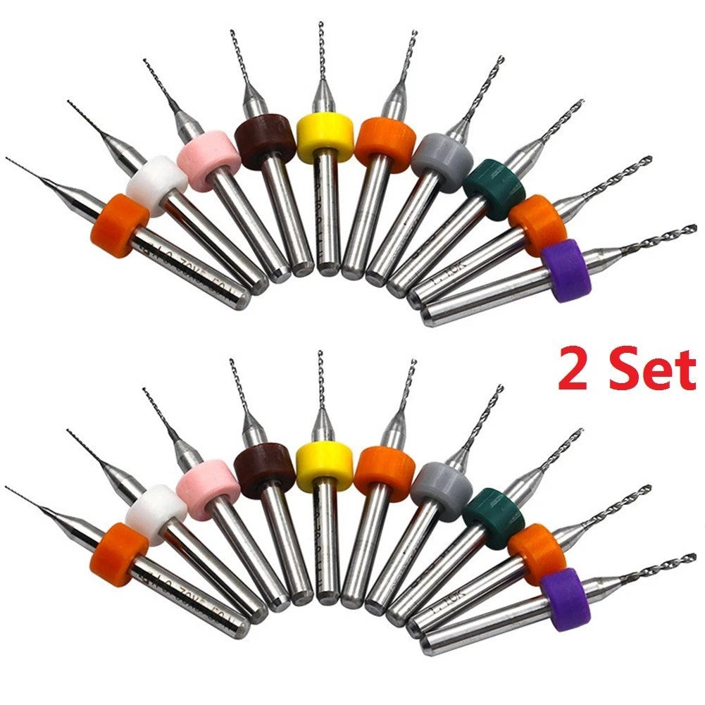 Carbide Mini Drill Bit for Rotary Tools (0.1-1.0MM)