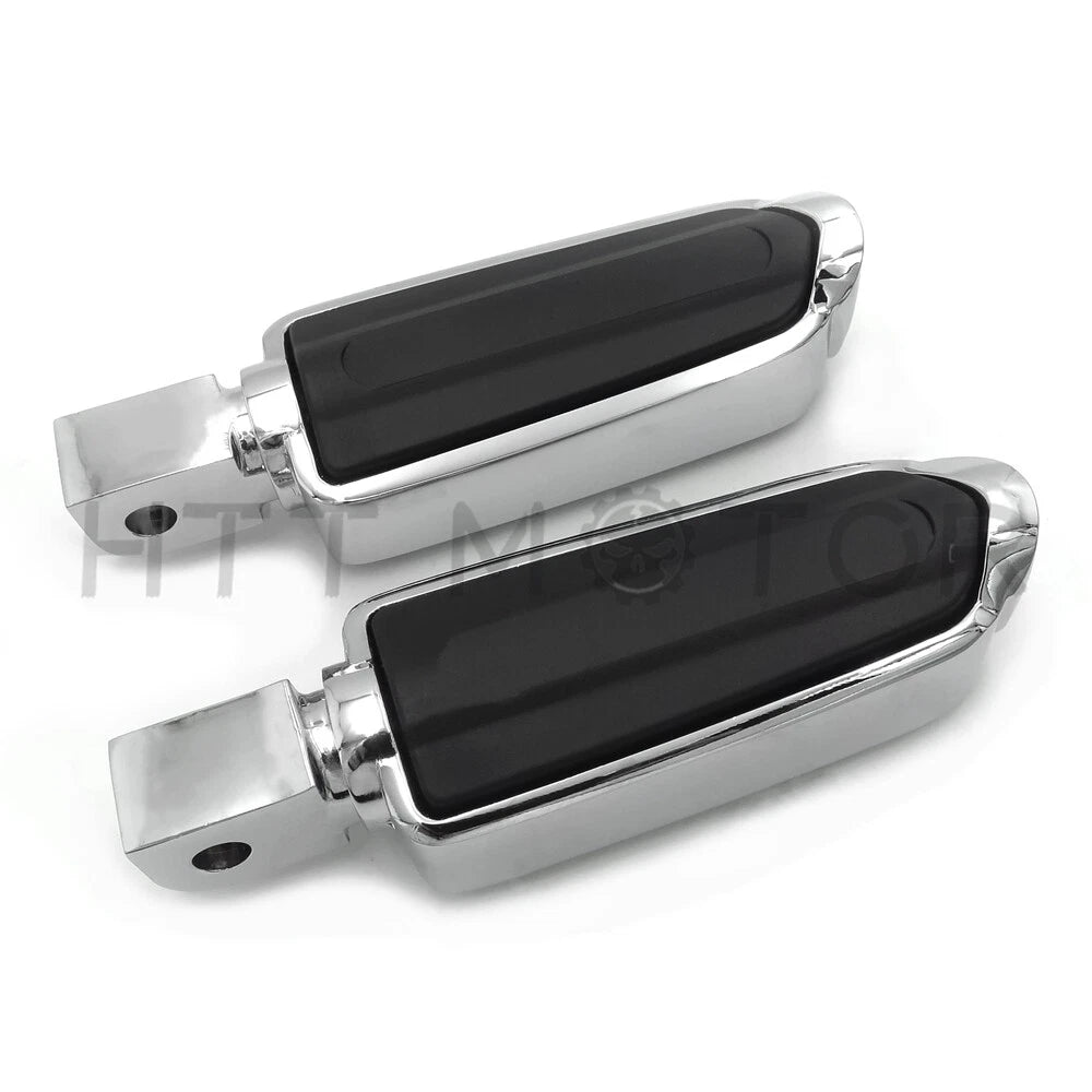 Chrome Flash Footpegs for Honda Rebel 250 (1996–2016) VT1300 (2010–2016)