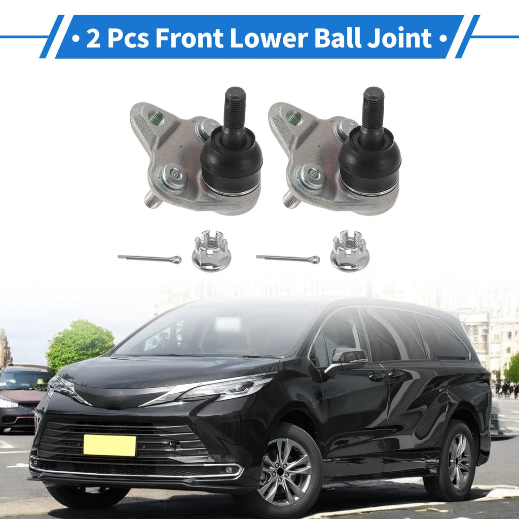 Front Lower Ball Joints Replacement Set for Toyota Prius (2010–2015)