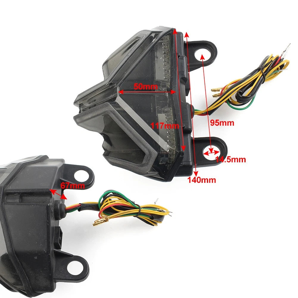 Integrated LED Rear Tail Light for Ducati 848 1098 1198 (2008–2015)