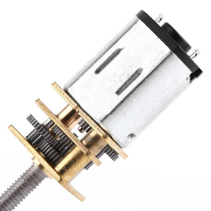 Long Shaft Screw Thread Gear Motor for High Torque Applications