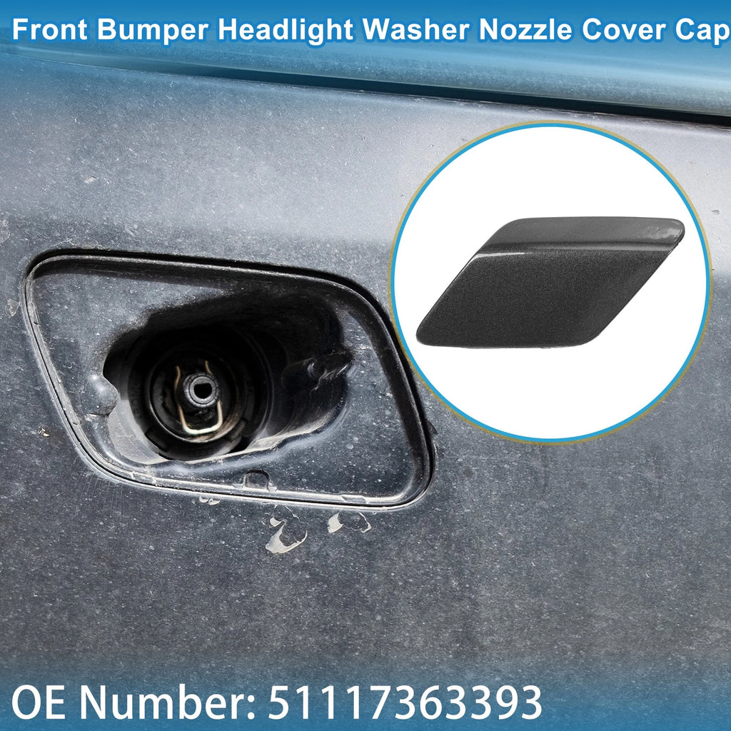 Front Left Washer Nozzle Cover Cap Replacement for BMW 428i (2014–2016)