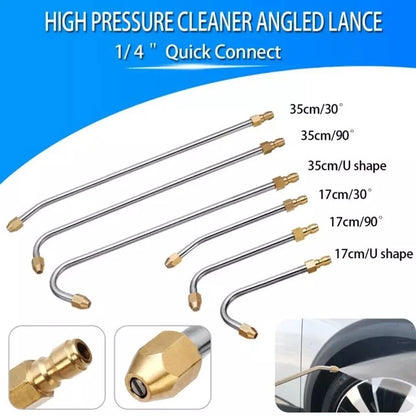 Auto Cleaning Tool Wash Nozzle Angled Lance for