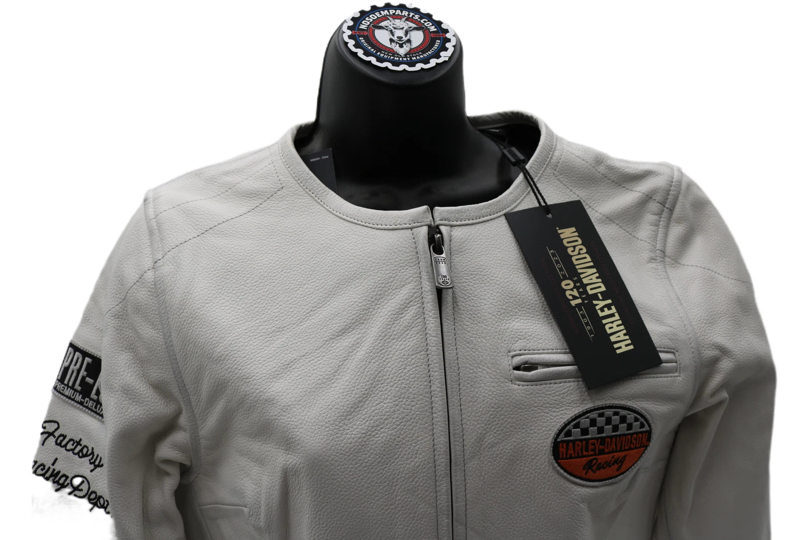 Leather Jacket for Harley-Davidson 120th Anniversary (Large)