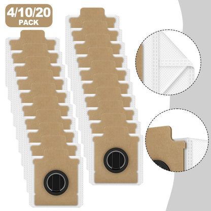20 Pack Dust Bags for Dreame Z40 Vacuum Cleaner