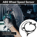 ABS Wheel Speed Sensor Kit Rear Right Replacement for Dodge Journey (2009–2020)