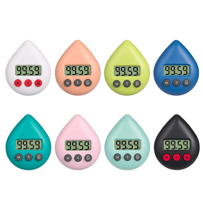 Waterproof Digital Timer for Kitchen and Bathroom with Memory Function