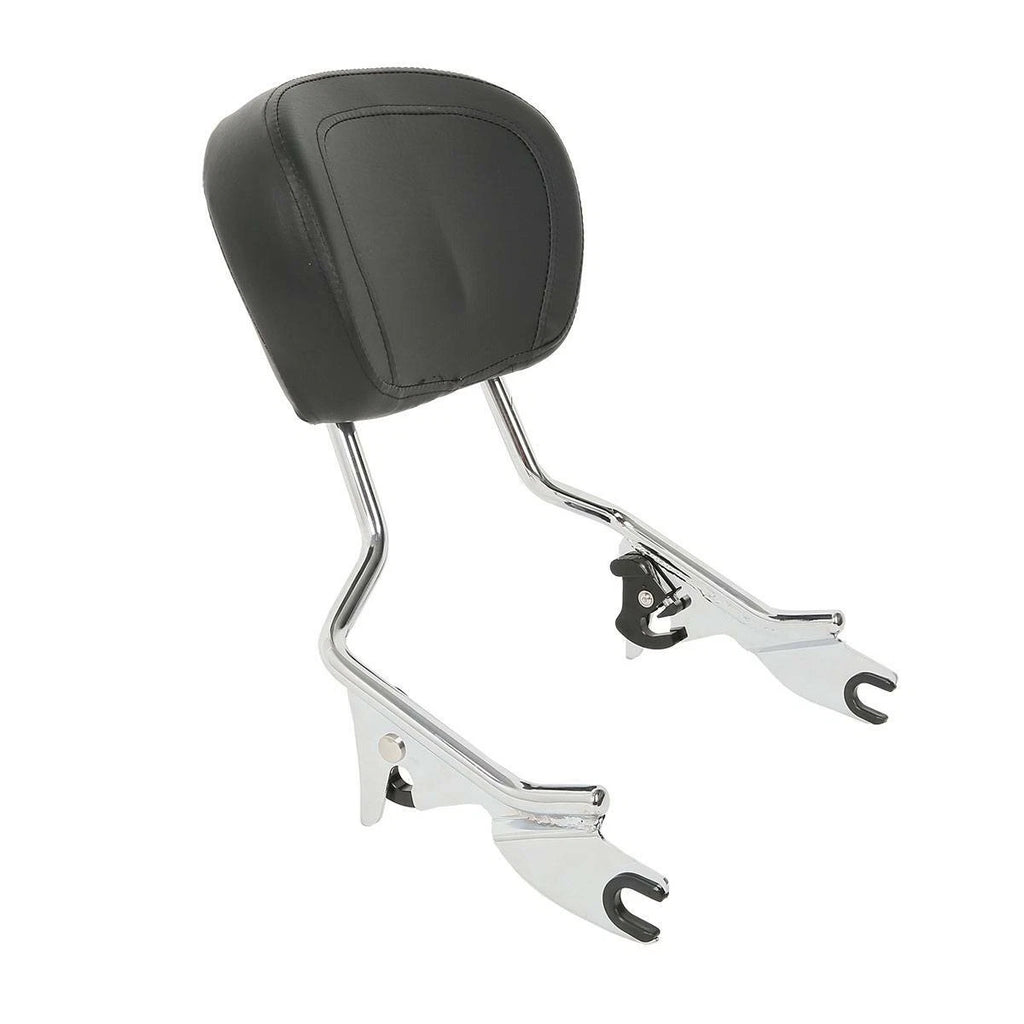 Sissy Bar Backrest Luggage Rack & Docking Kit for Harley Electra Glide (2009–2013)