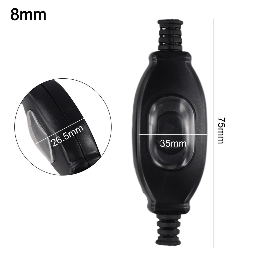 2X IP65 Waterproof Intermediate Switch for Universal Applications (3A/250V)