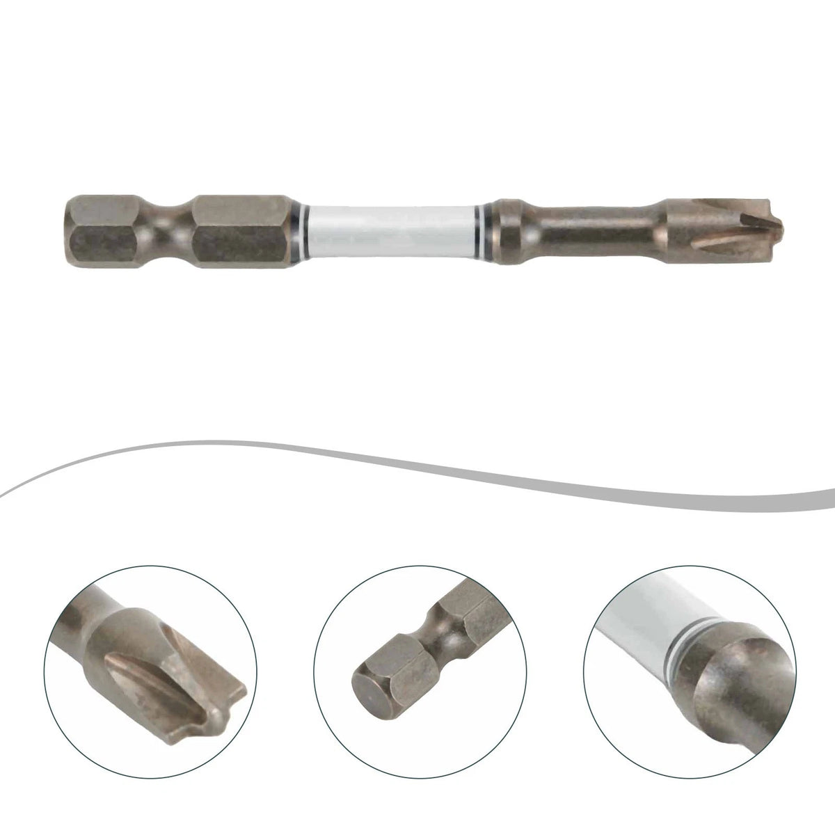 Magnetic Slotted Screwdriver Bit for Socket Switch