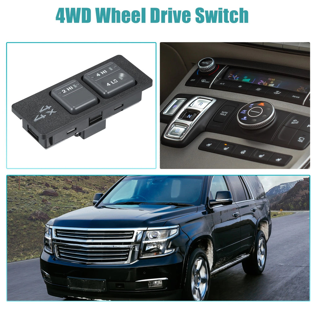 4WD Selector Switch 4x4 Wheel Drive Fit for Chevrolet K1500 (1996–1999)