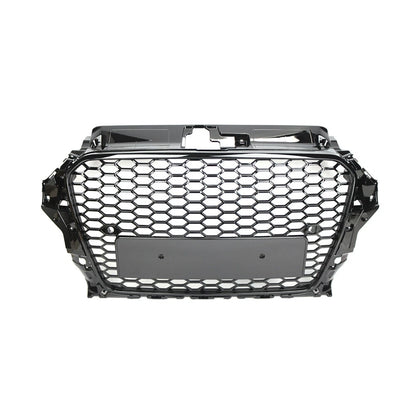 Front Bumper Radiator Grille Mesh for Audi A3 S3 8V (2013–2016)