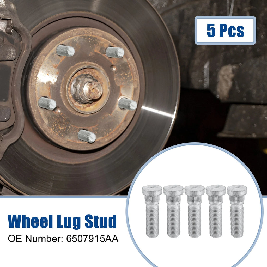 5pc Wheel Lug Bolt Nut M14x1.5 Replacement for Dodge Challenger Charger (2008–2023)