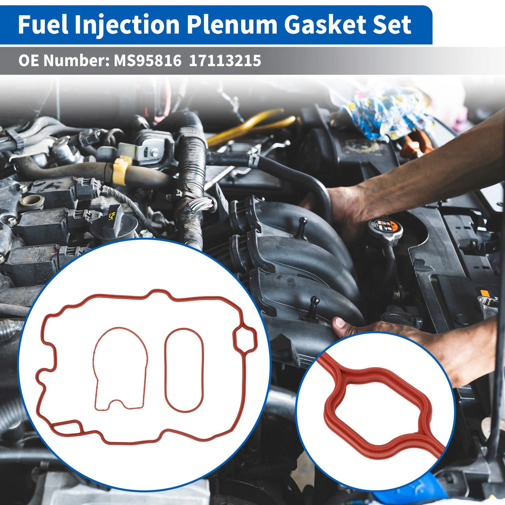 Intake Manifold Plenum Gasket for Chevrolet Astro C1500 Pickup (1985–2005)