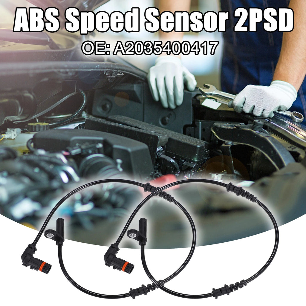 ABS Wheel Speed Sensor Front Left Right Replacement for Mercedes-Benz GLC (2016–2018)