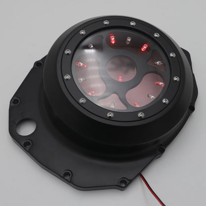 Sequential LED Engine Clutch Cover for Suzuki GSXR1300 Hayabusa (1999–2020)