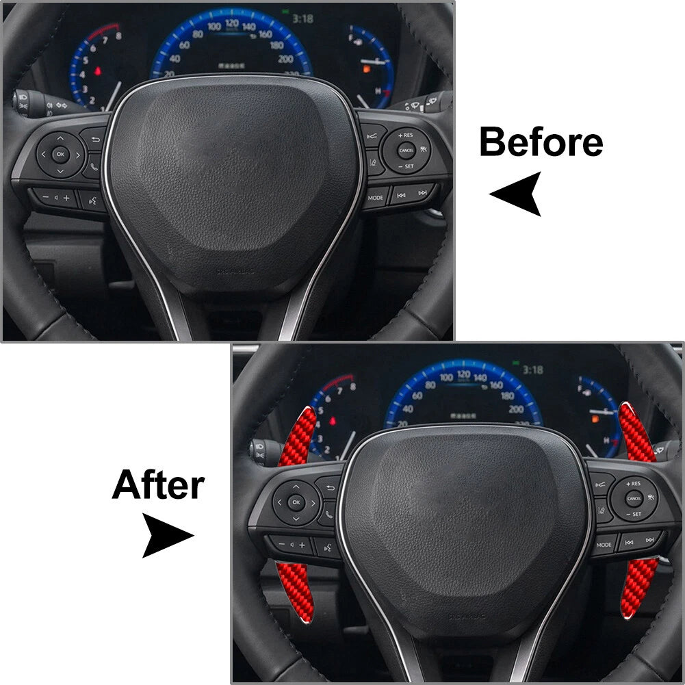 Steering Wheel Shift Paddle Extension for Toyota Camry Corolla Avalon RAV4